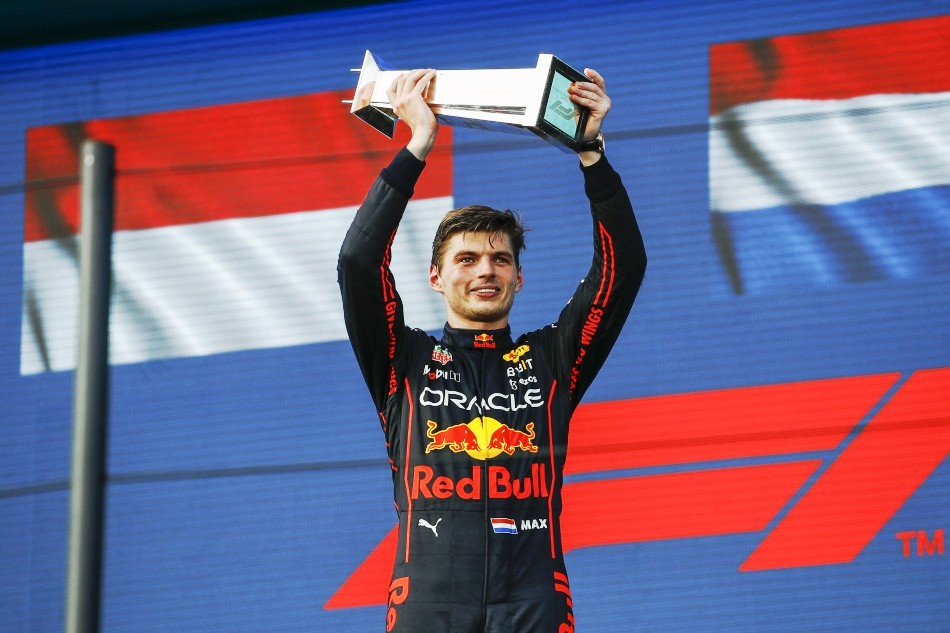 Max Verstappen passes both Ferraris to win inaugural Miami GP