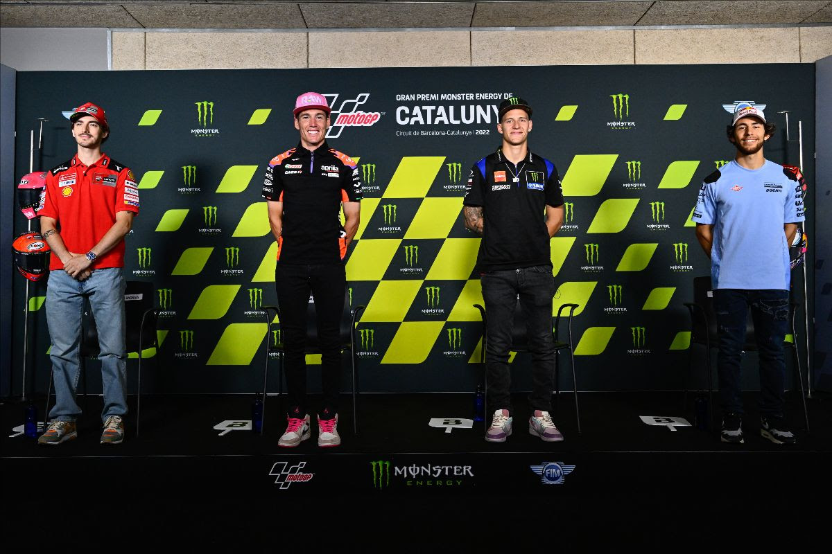 MotoGP riders gear up for the Circuit de Barcelona-Catalunya