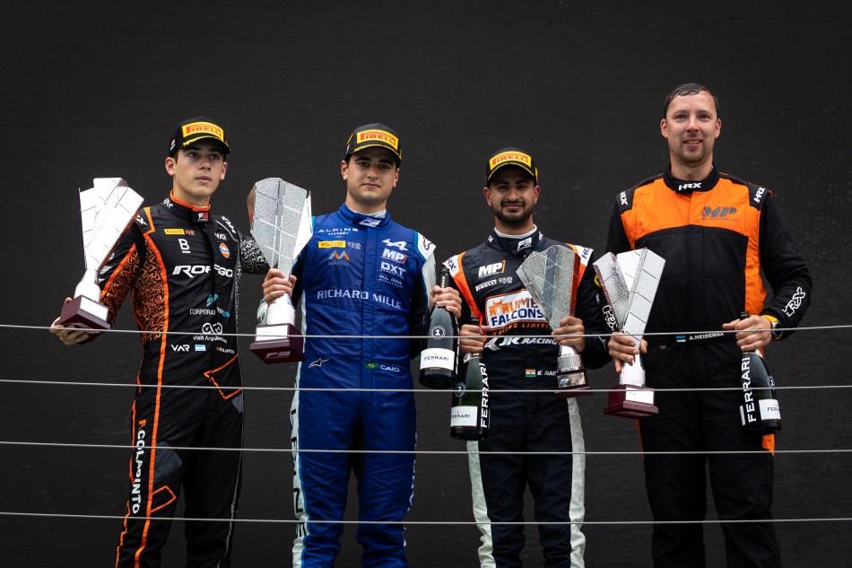 Hard-fought podium for Kush Maini: F3 Sprint