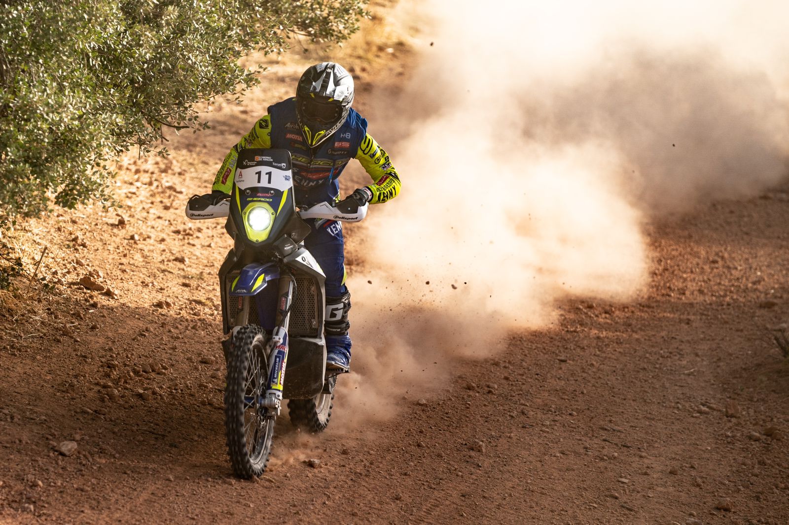 Stunning 3rd for Harith Noah in SS2 at FIM Baja Aragon