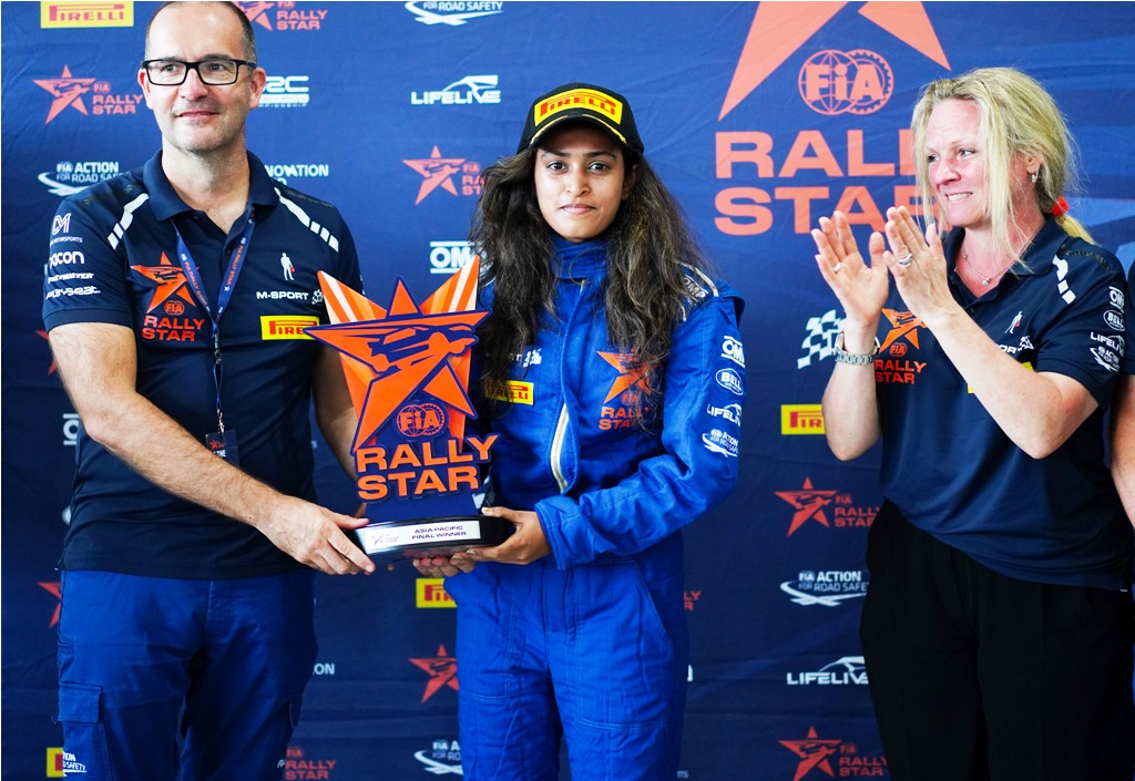 Pragathi Gowda makes India proud: FIA Rally Star cup