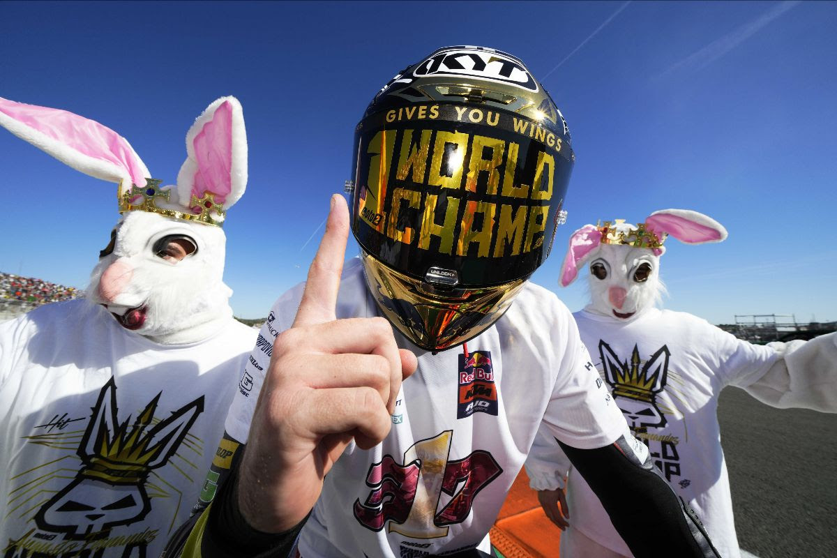 Augusto Fernandez is the 2022 Moto2 World Champion!
