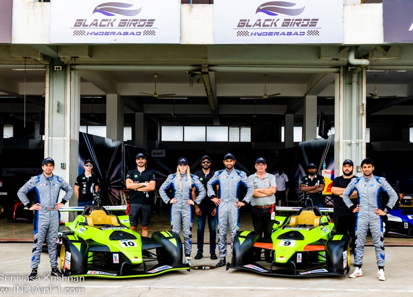 Akhil Rabindra, Neel Jani star in Black Birds sweep: Indian Racing League