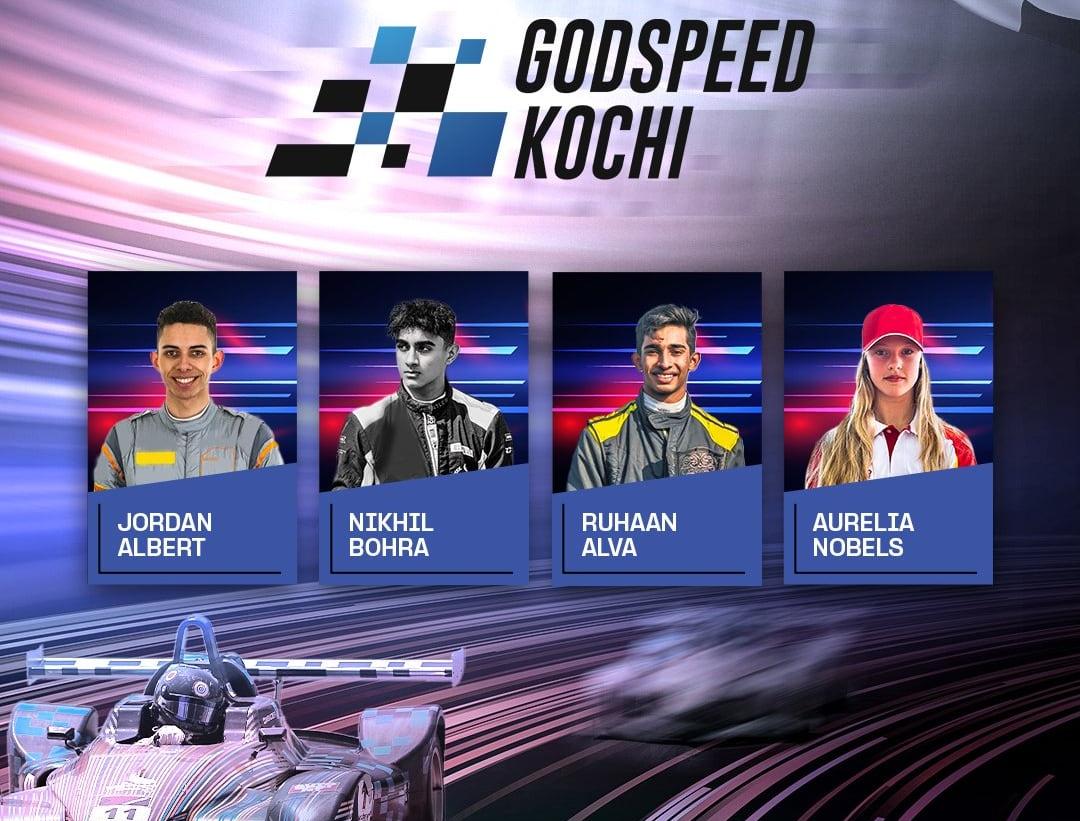 Godspeed Kochi, new team for Indian Racing League