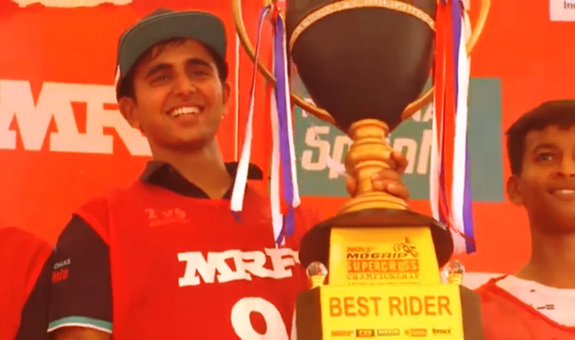 Rugved Barguje sparkles in Goa Round 5: Supercross Nationals