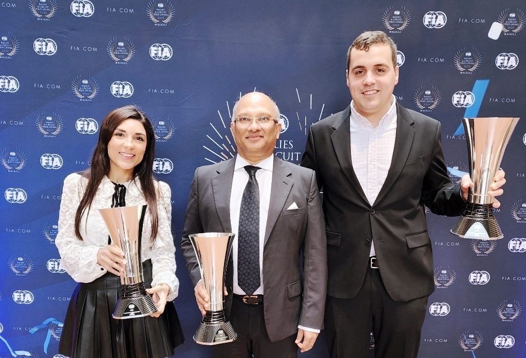 ERC awards for Team MRF Tyres at FIA gala 2022
