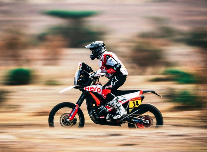 Buhler delivers Stage podium for Hero MotoSports: Dakar 2023