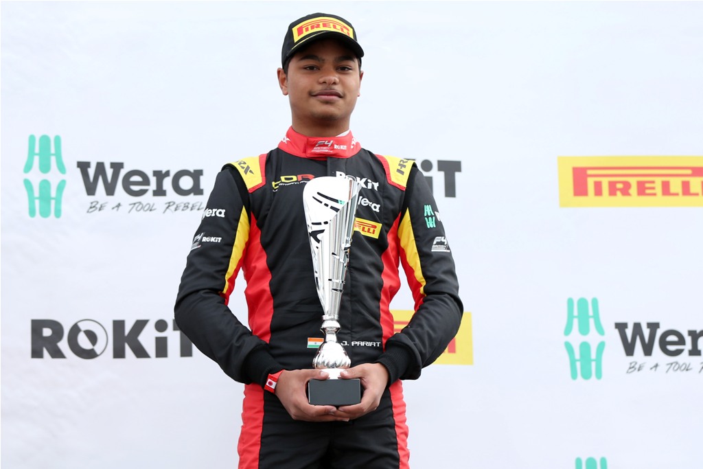 Jaden makes stunning debut in British F4 at Silverstone