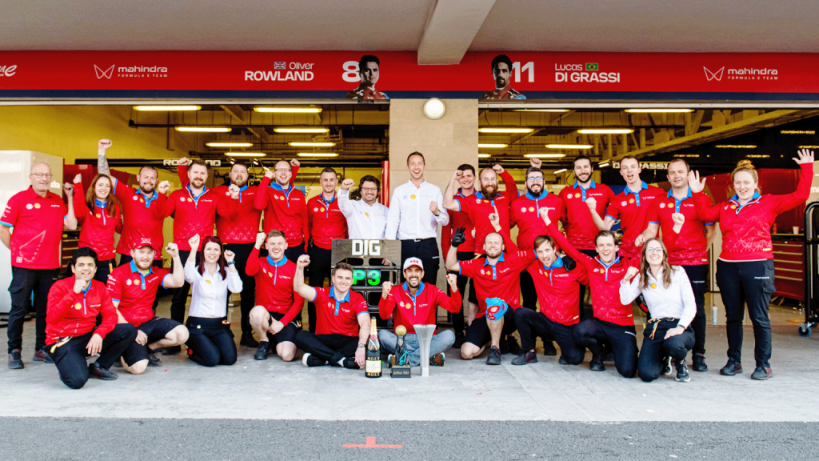 Pole and podium for Mahindra in Mexico: Formula E