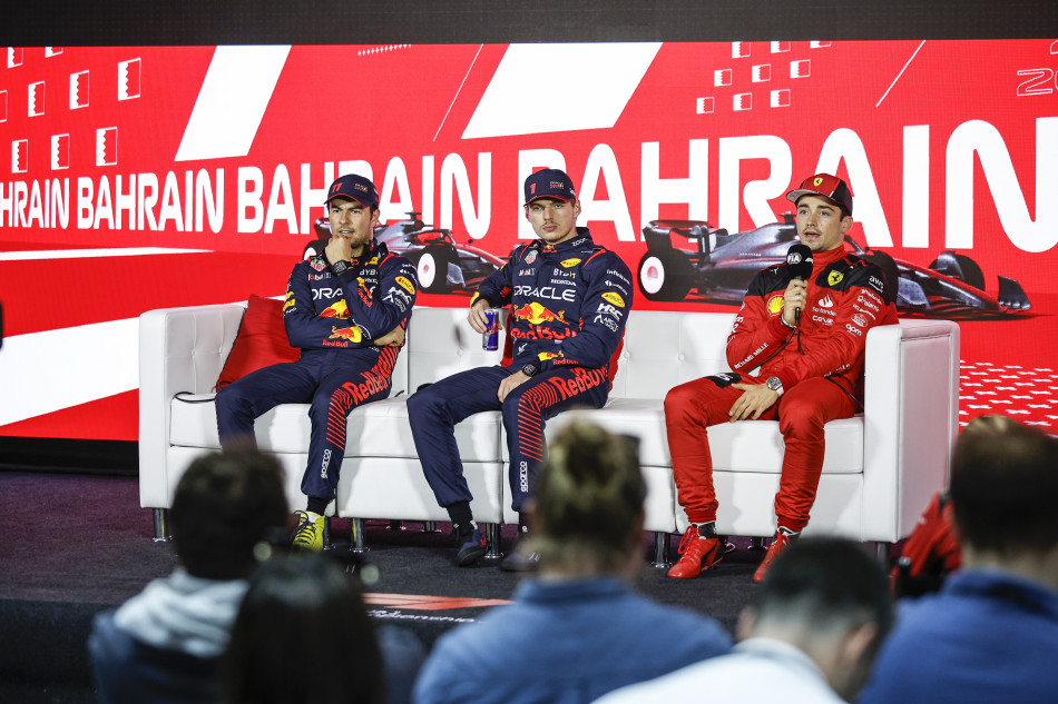 Indian reporter Niharika raises spotlight on Aston Martin at Bahrain FIA press meet