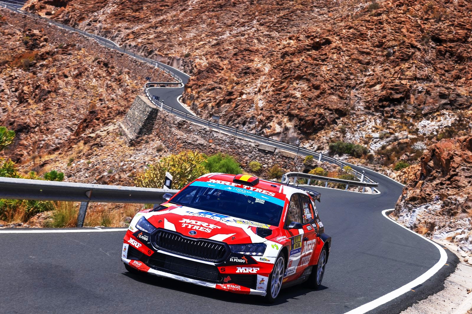 Solid podium for MRF Tyres at Gran Canaria