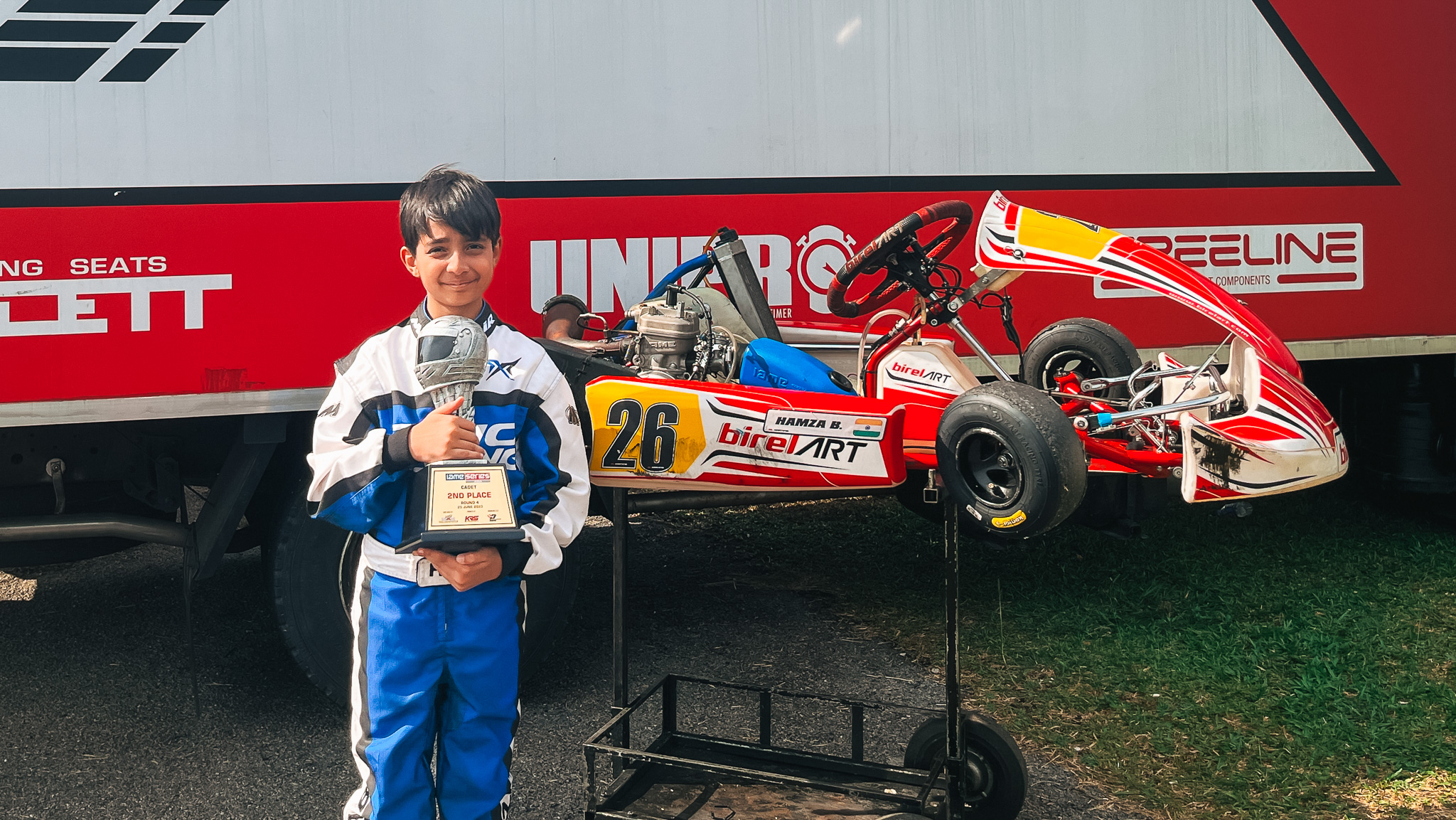 Mumbai’s 11-year-old Hamza takes 2nd in Asia’s X30 at Sepang