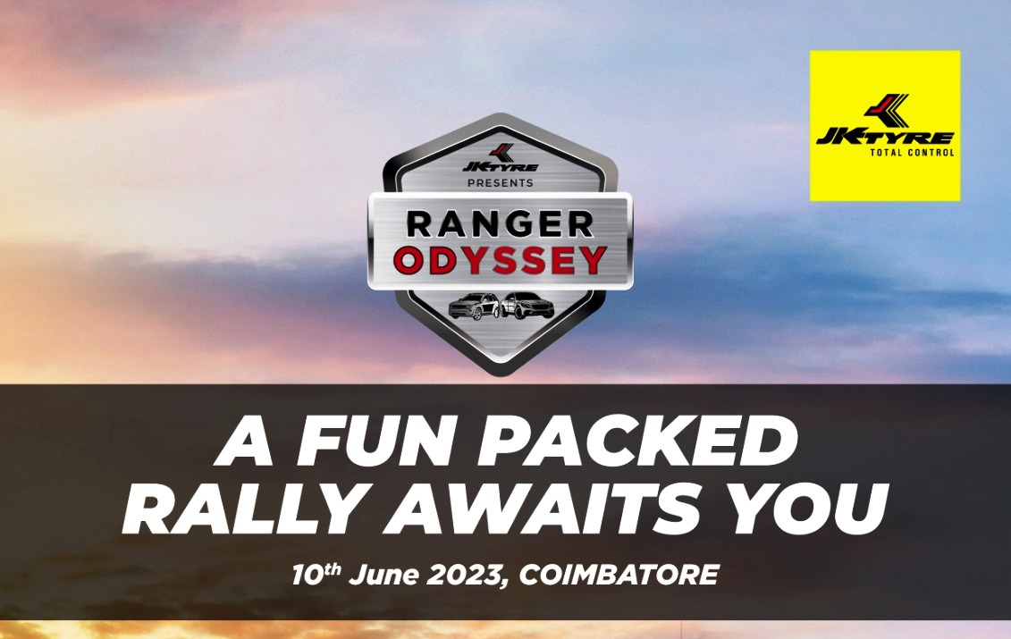 JK Tyre to launch TSD Ranger Odyssey at Coimbatore on June 10