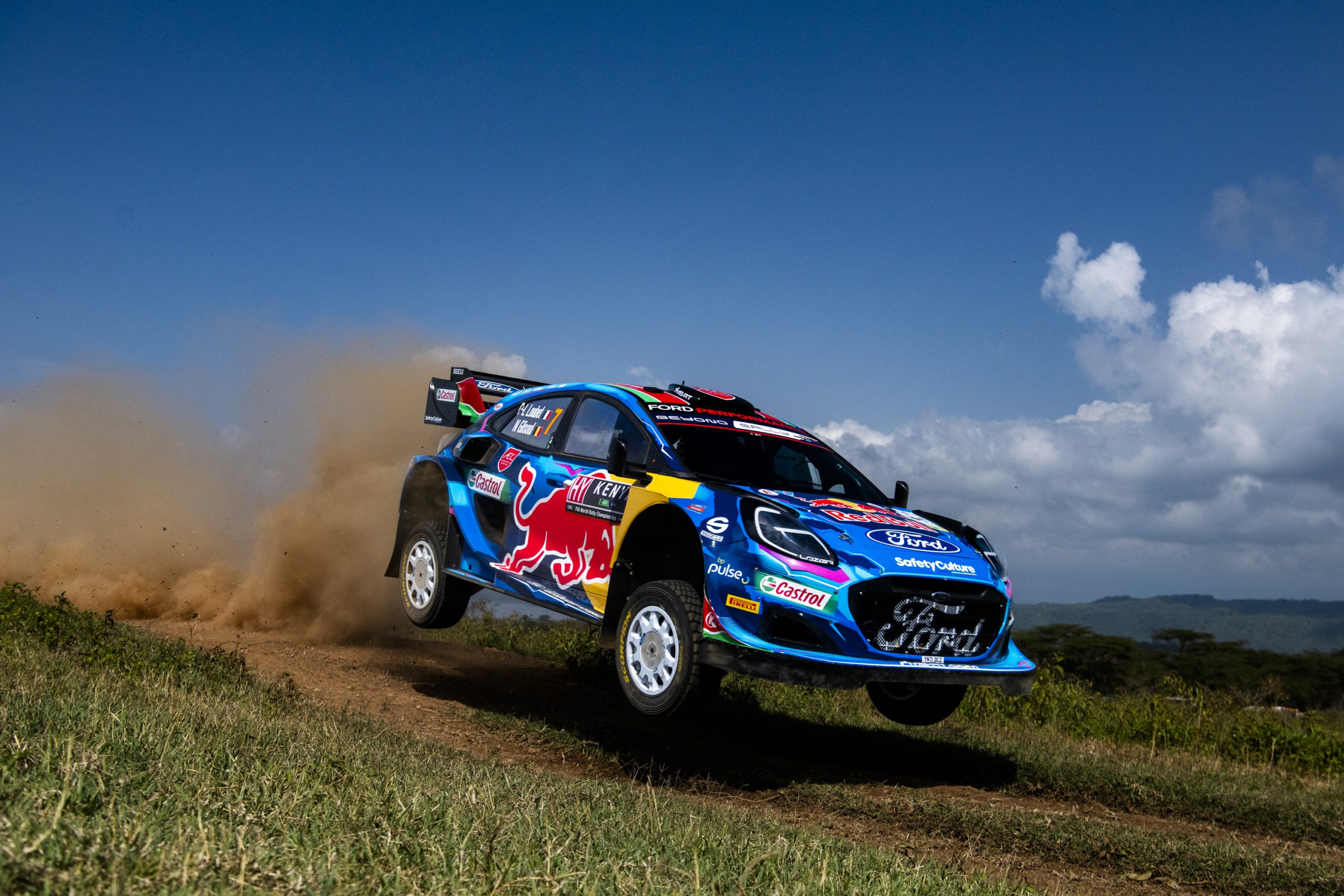 Kenyan President William Ruto gets a spin at Rally Kenya: WRC