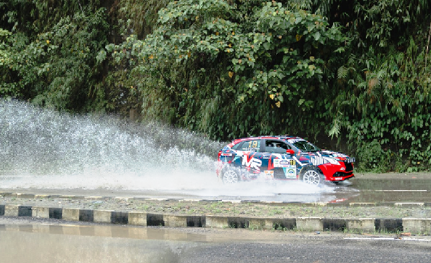 Aroor Arjun Rao-Satish Rajagopal triumphant at fickle Rally of Arunachal