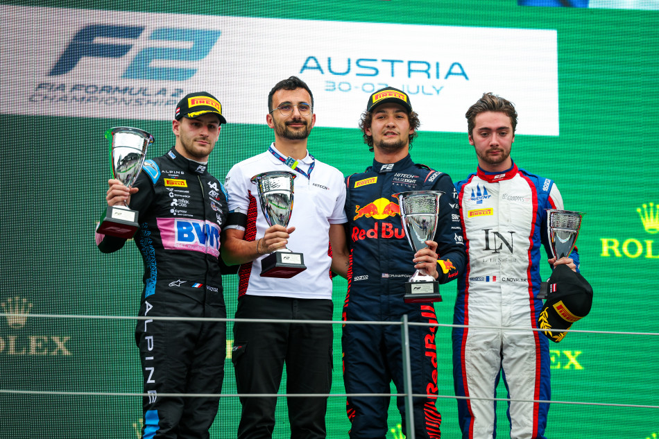 Jak Crawford claims maiden F2 win; Maini 12th, Daruvala DNF