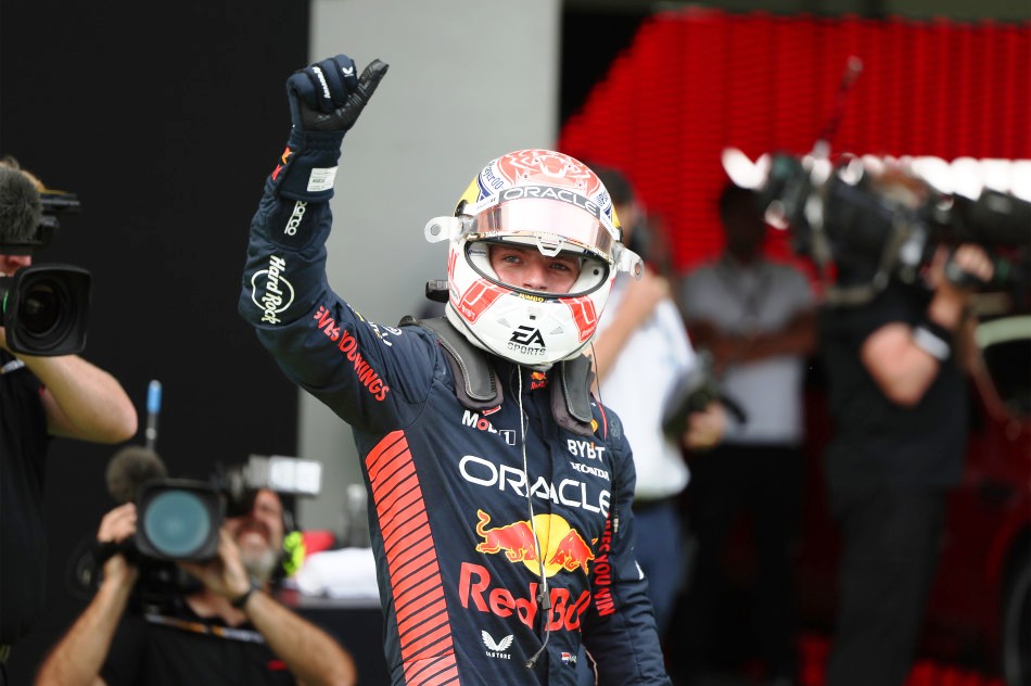Max Verstappen pips Charles Leclerc to take pole for Sprint race