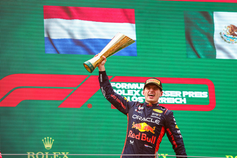 Max Verstappen wins Austrian GP ahead of Leclerc and Perez