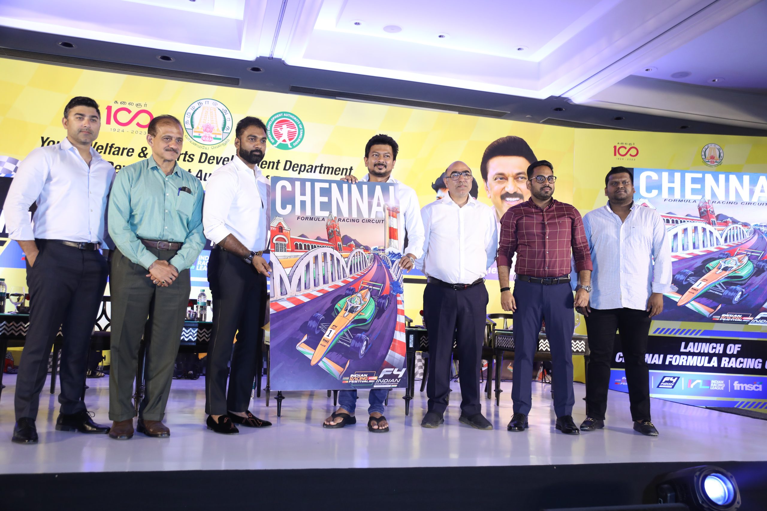 Udhayanidhi Stalin launches new Chennai Street Circuit, which is set to host IRL