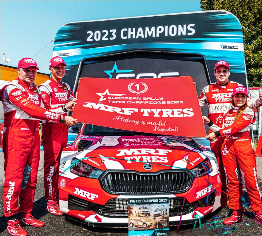 Team MRF Tyres crowned European champions again