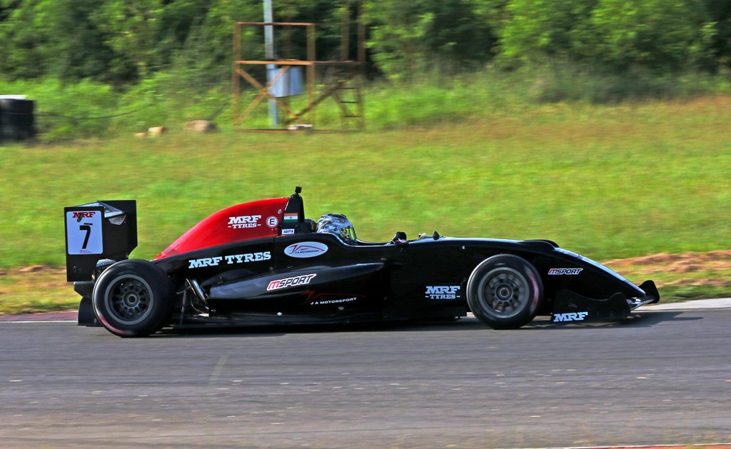 Aditya Swaminathan fastest in MRF F2000 category