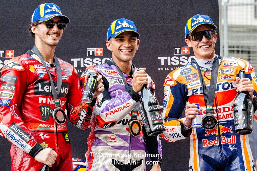 Jorge Martin wins Indian GP’s first Tissot Sprint Race