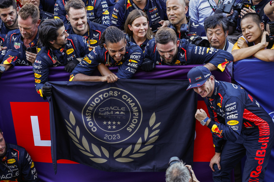 Max Verstappen powers Red Bull to Constructors’ title