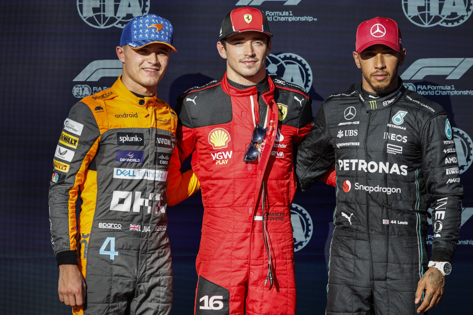 Charles Leclerc takes US pole; Verstappen crosses track limits, loses pole