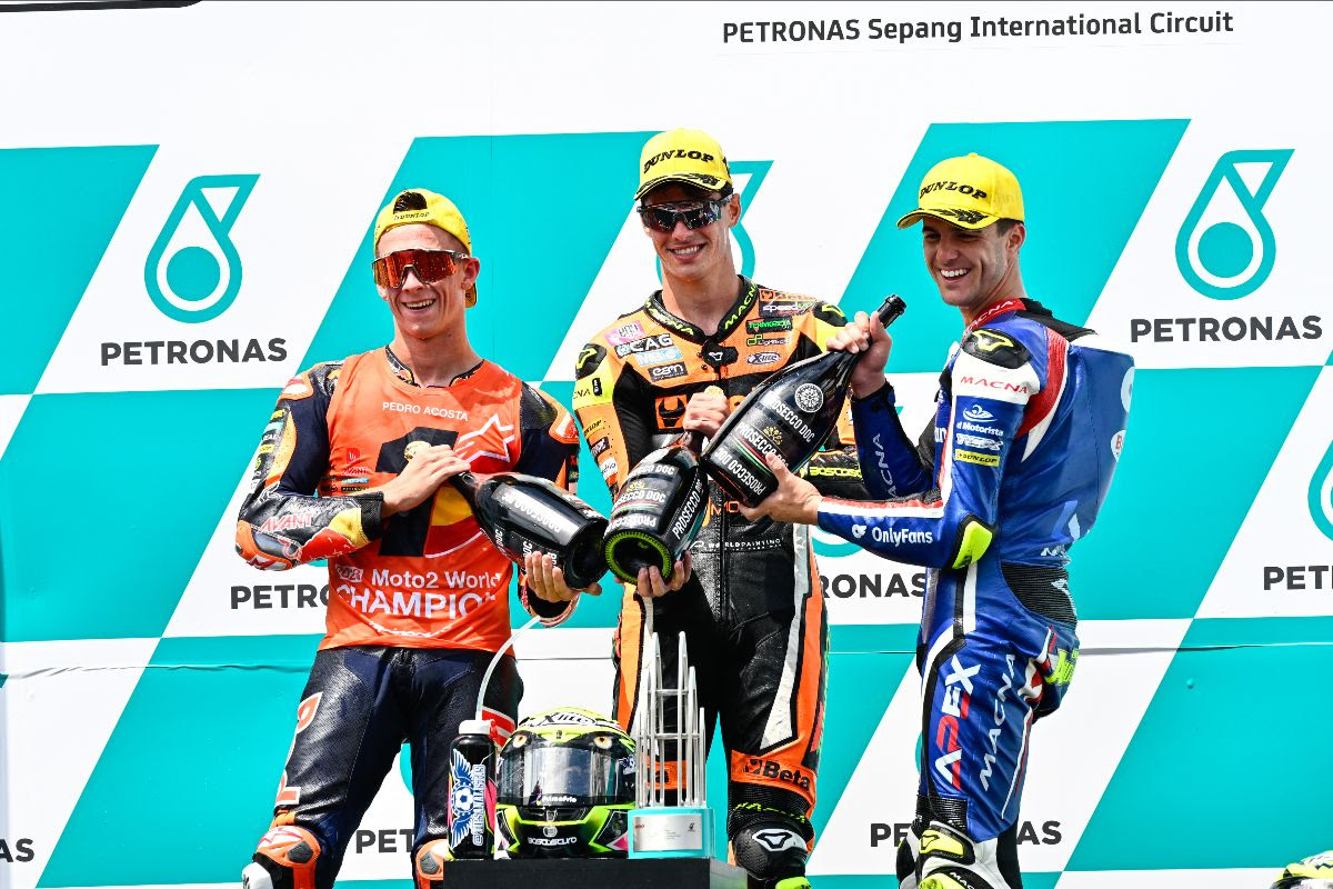 Aldeguer unbeatable as Acosta clinches the title at Sepang: Moto2