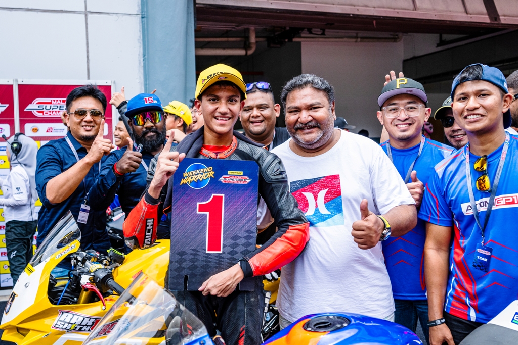 Rakshith Dave misses Malaysian SBK Championship title by a whisker