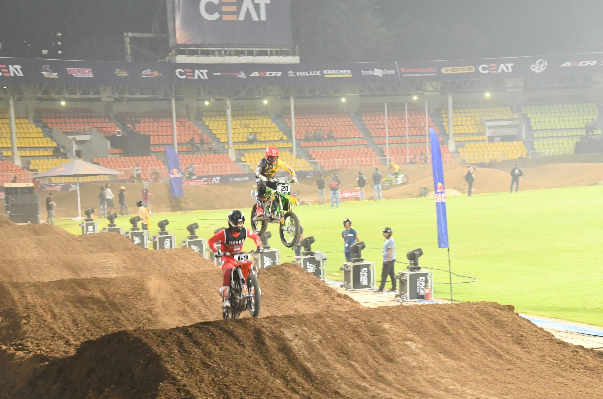 CEAT Indian Supercross League makes historic debut at Pune