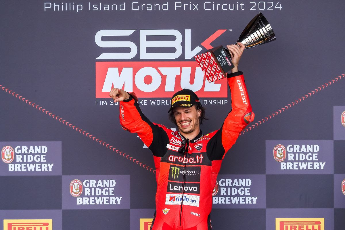 Rookie Nicolo Bulega wins historic maiden win: WorldSBK