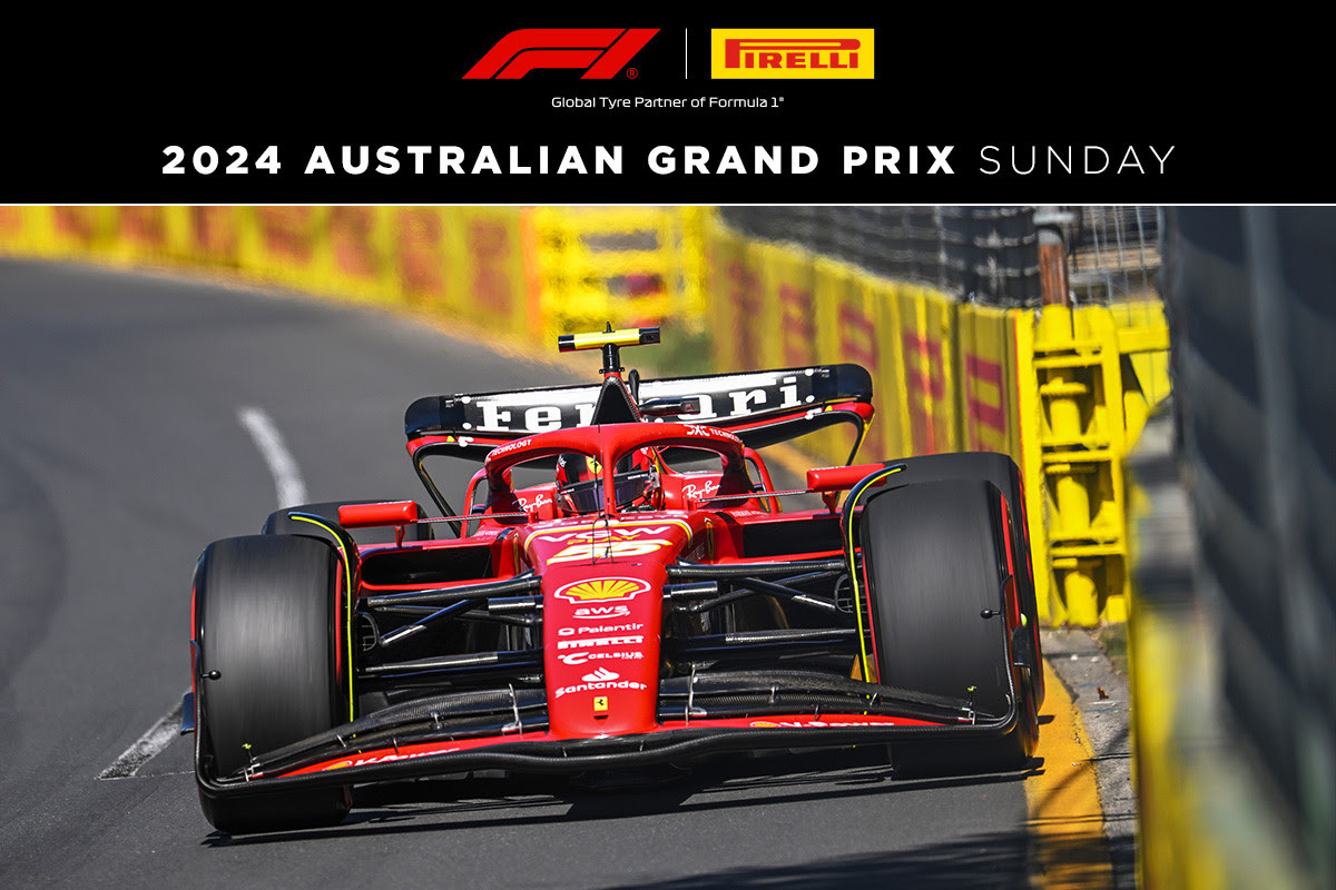 Carlos Sainz leads Ferrari 1-2 in Australia: Max logs a rare DNF