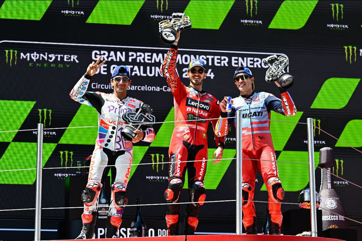 Bagnaia banishes Barcelona demons to deny Martin with statement win: MotoGP