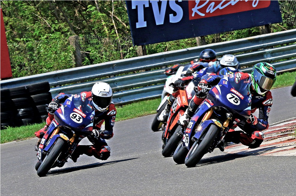 Sarthak Chavan wins a double; Shunted out in other race by teammate