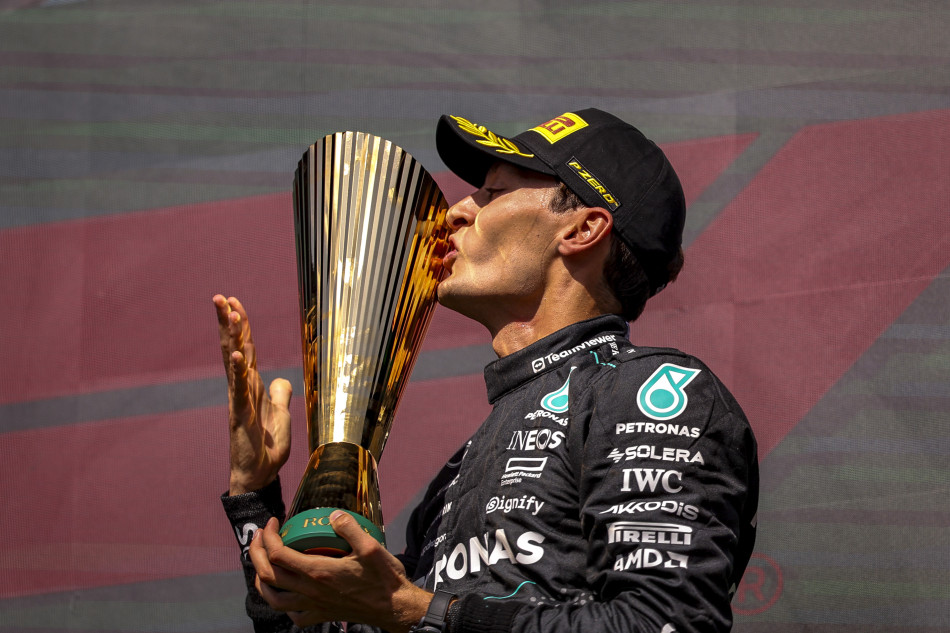 Hamilton takes victory after Russell was disqualified: F1