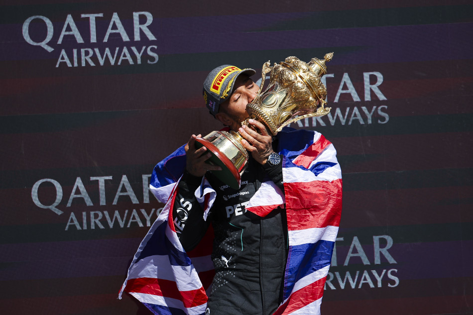 Hamilton takes emotional, record ninth win at Silverstone ahead of Verstappen: F1