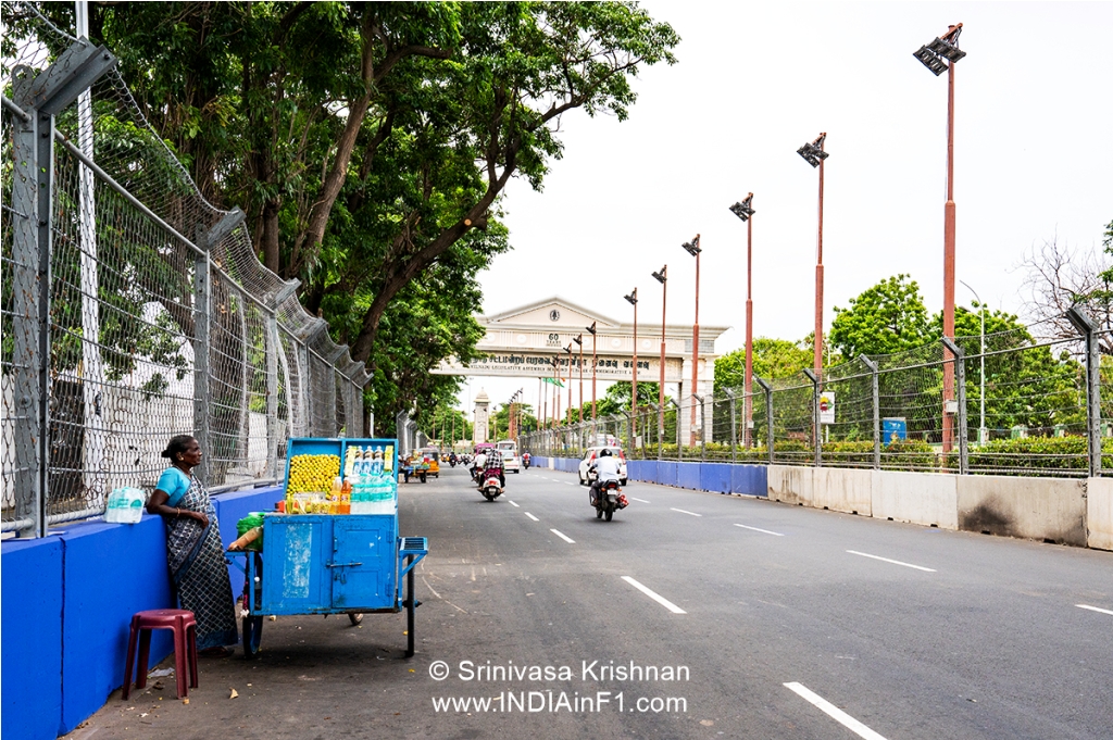Chennai Formula street circuit, gets a facelift; all set to host the Round 2 of IRL & Indian F4
