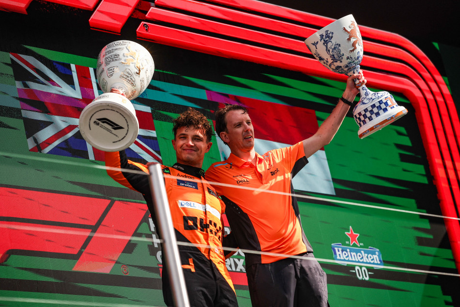 Lando Norris wins Dutch Grand Prix ahead of Verstappen and Leclerc