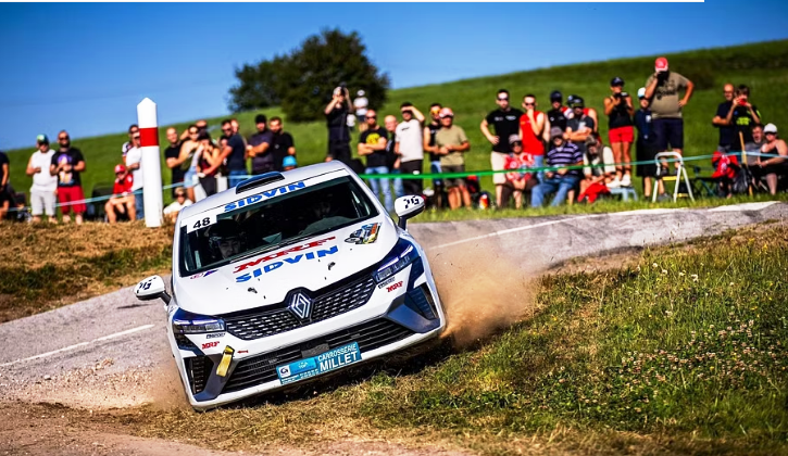 Sidvin supported Pragathi Gowda gets a podium in her class at Rallye des Vallees