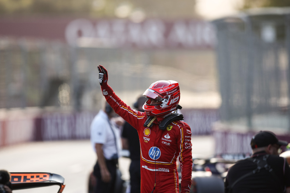 Charles Leclerc takes Baku pole ahead of Piastri: F1