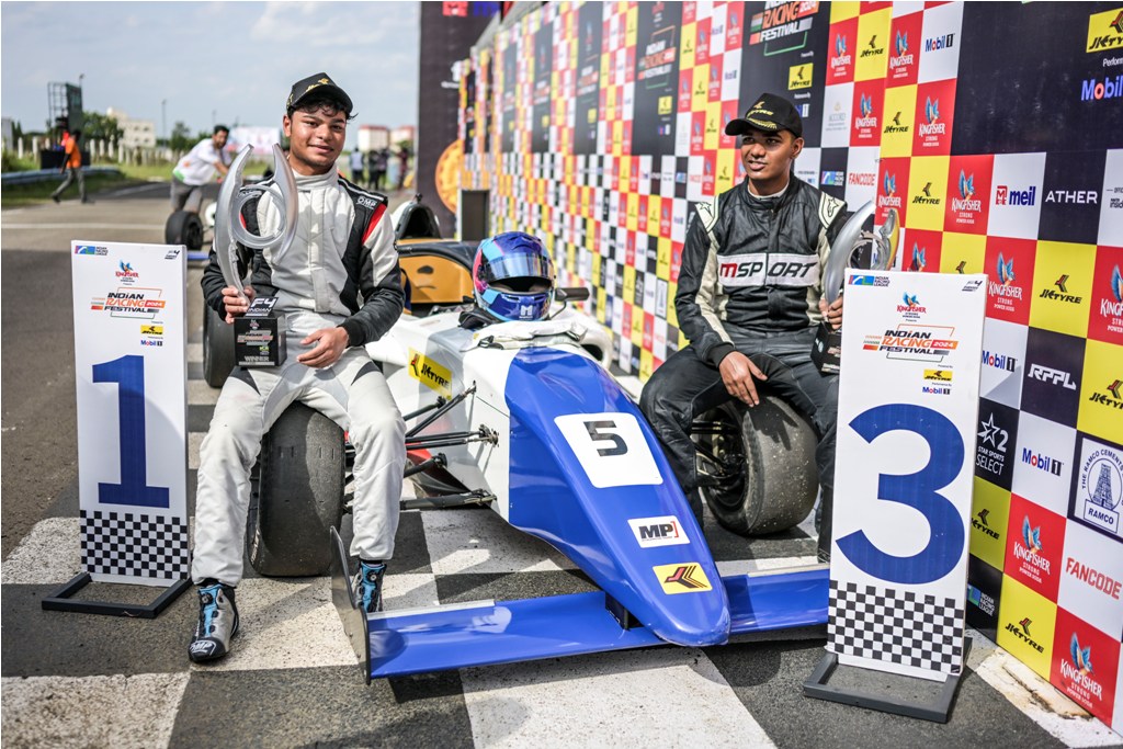 Jaden Pariat takes brilliant win in Indian F4; Abhay Mohan takes creditable 3rd
