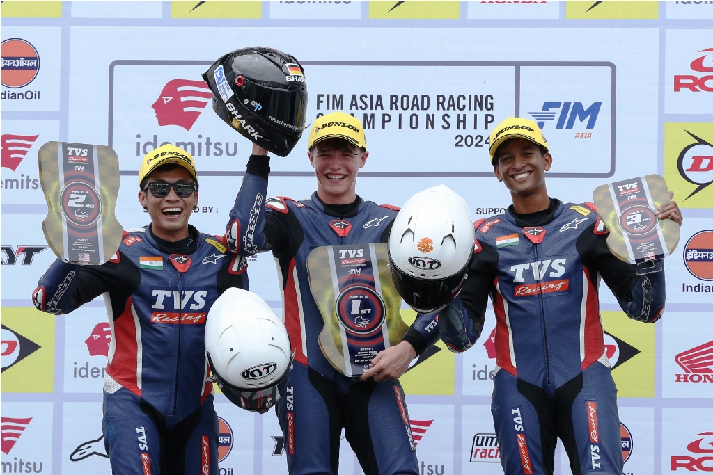 Sarthak Chavan takes a creditable third at Sepang