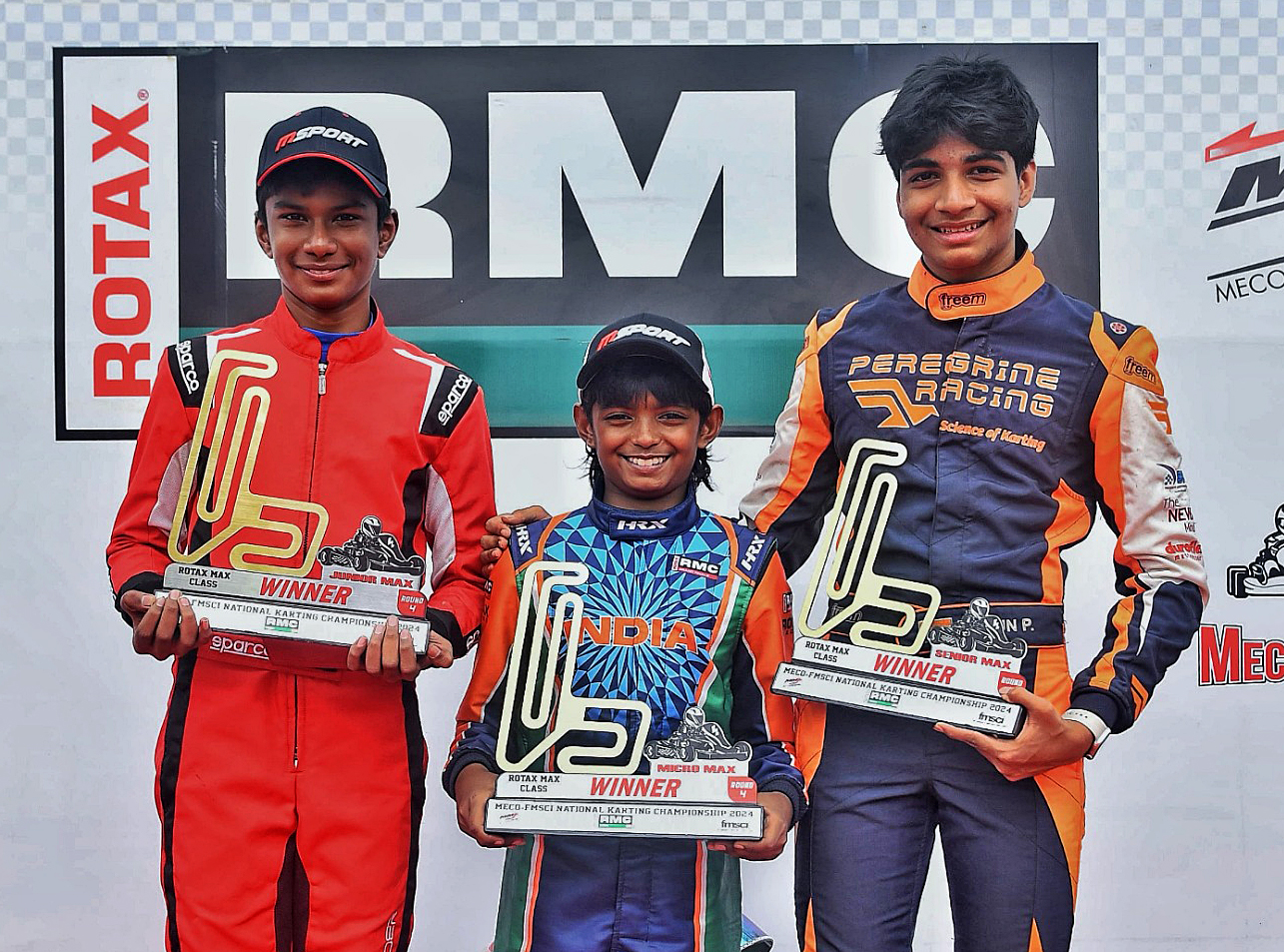 Rivaan Dev Preetham clinches a double after a nail-biting fight: Karting Nationals