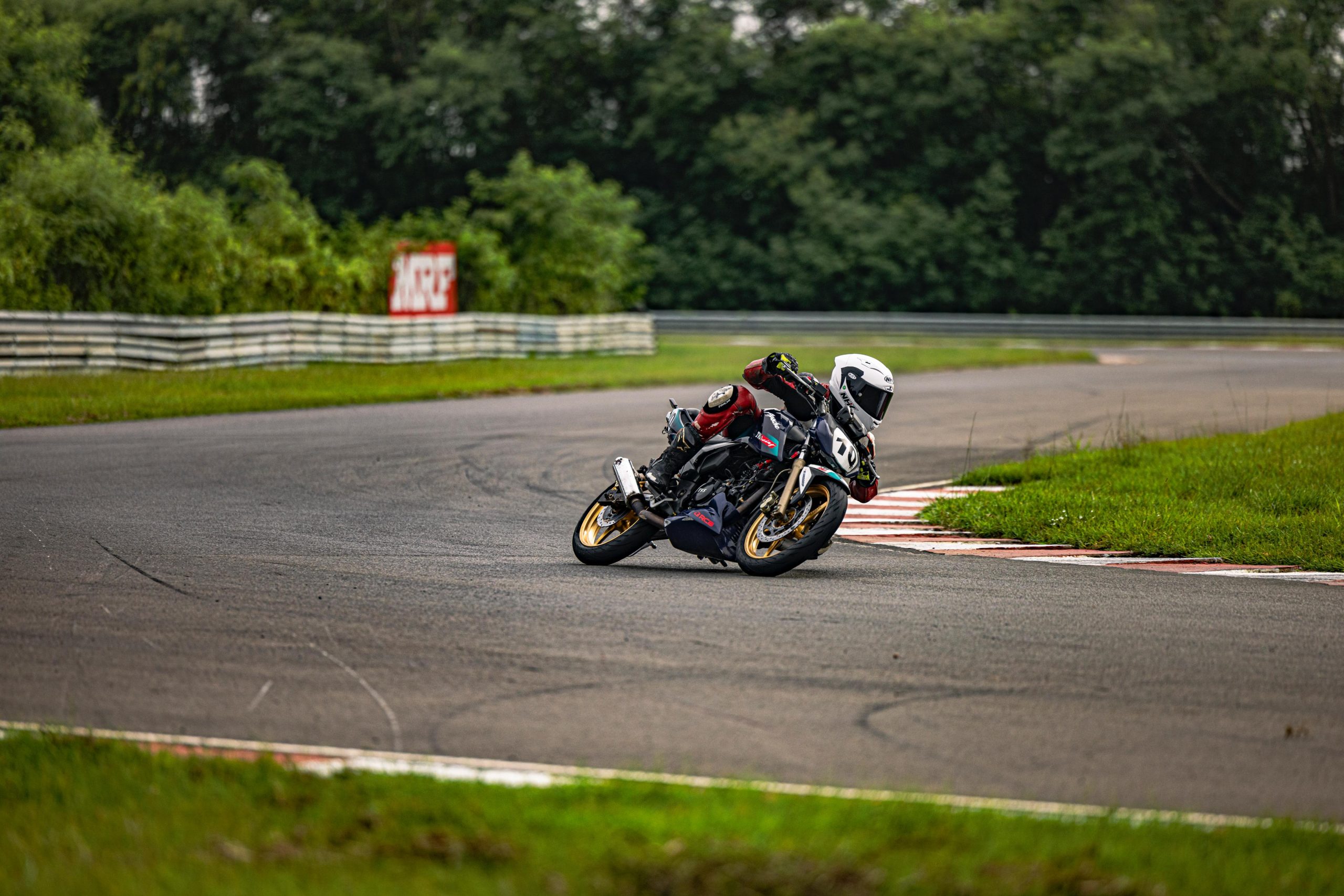 A triumph against the odds: Sarah Khan is 2024 vice champion in TVS ladies class