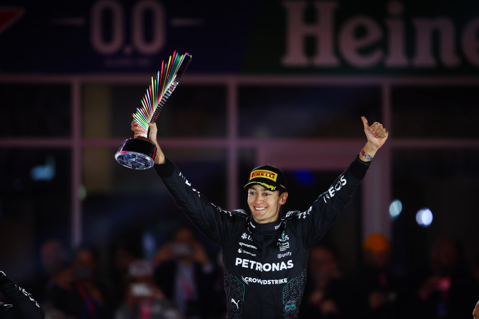 Max seals 4th F1 title; Russell wins at Las Vegas, Hami makes it 1-2 for Mercedes