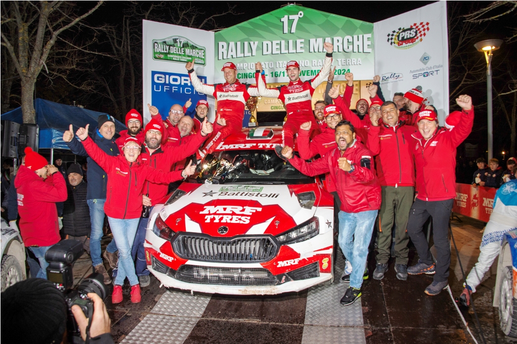 MRF Tyres secures fourth consecutive Italian Gravel Championship