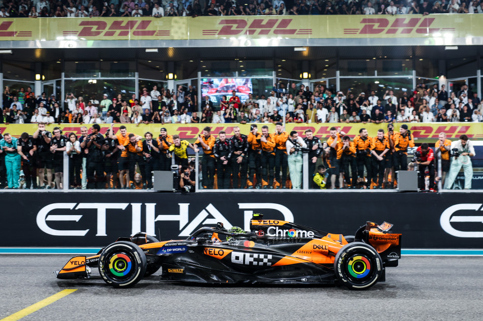 Norris takes Abu Dhabi win ahead of Ferraris to seal Constructors’ title for McLaren