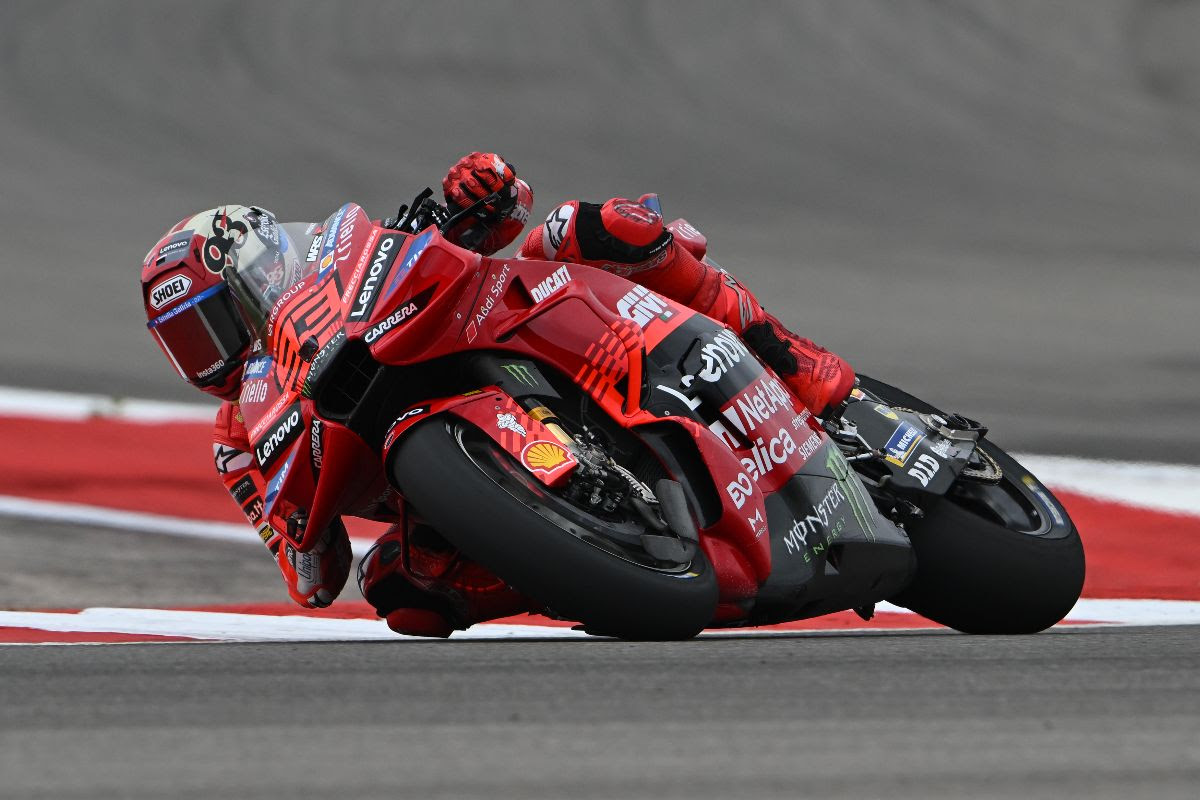 Marc Marquez takes history-making COTA pole, Diggia pips Alex Marquez to second in Texas