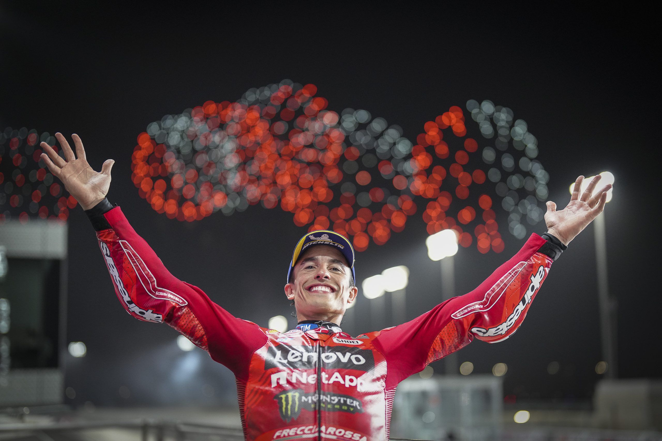 Marquez vs Viñales lights up Doha before penalty drama; Bagnaia and Morbidelli complete the podium: MotoGP